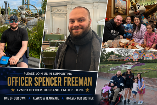 Support officer Spencer Freeman